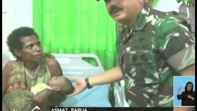 Panglima TNI Hadi Tjahjanto Pantau Langsung Korban Campak & Gizi Buruk di Papua - iNews Siang 02/02