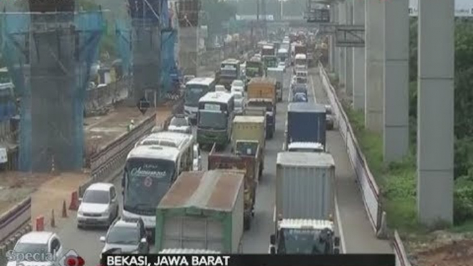 Kemacetan Tol Cikampek Diduga Akibat Tiga Proyek Pembangunan Infrastruktur - Special Report 12/03