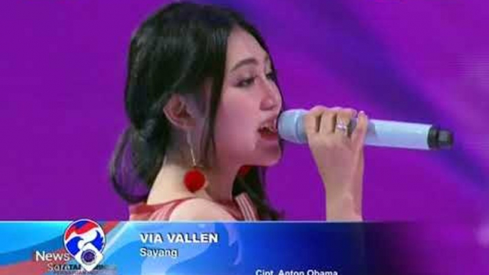 Via Vallen Nyanyi Lagu "Sayang" di Rapimnas Partai Perindo - iNews Sore 22/03