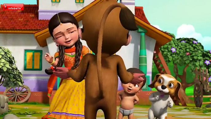 Bandar Mama They Bade Bhulakkad & Much more | Hindi Rhymes for Children | Infobells