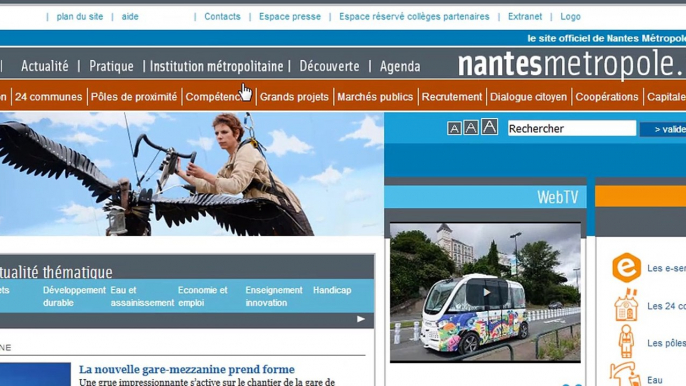 S'inscrire sur la plateforme marchés publics de Nantes Métropole