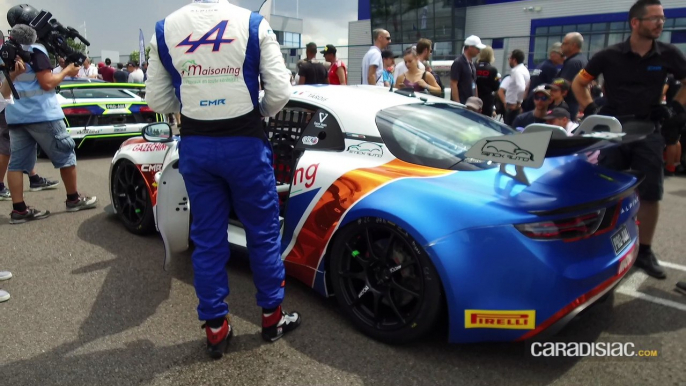 Alpine GT4 à Dijon Prenois : l’autre match en bleu