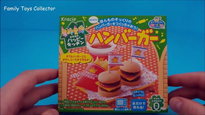 Kracie popin cookin Hamburger kit DIY uitpakken ~ Unboxing Kracie popin cookin Hamburger k