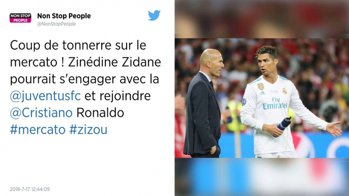 Mercato. Zinédine Zidane vers la Juventus Turin.