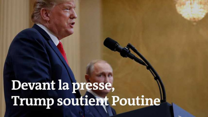 Ingérence russe : face au FBI, Donald Trump se range du côté de Vladimir Poutine