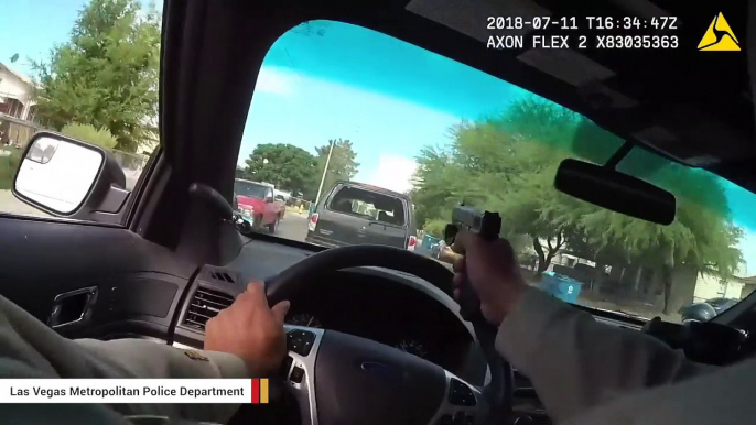 Bodycam Footage Shows Officer Firing Through Windshield In Encounter With Murder Suspects