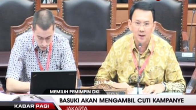 Basuki Tjahaja Purnama Ambil Cuti Kampanye