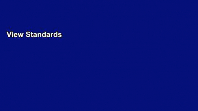 View Standards Policy for Information Infrastructure (Information Infrastructure Project at