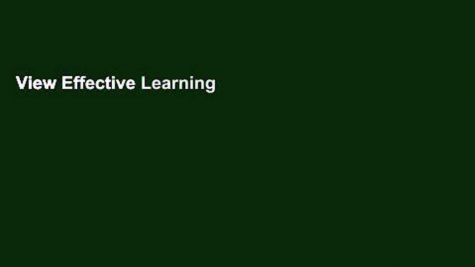 View Effective Learning and Teaching in Law (Effective Learning and Teaching in Higher Education)