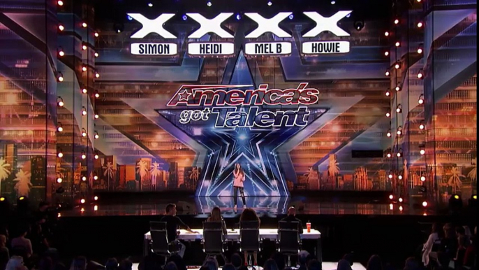 Makayla Phillips- 15-Year-Old Receives Golden Buzzer For -Warrior- - America's Got Talent 2018