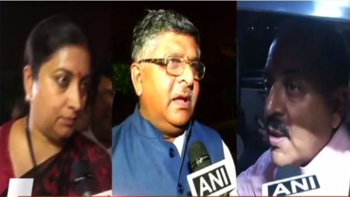 Smriti Irani, Ravi Shankar Prasad, Jitendra Singh Slams Congress on No-Confidence Motion