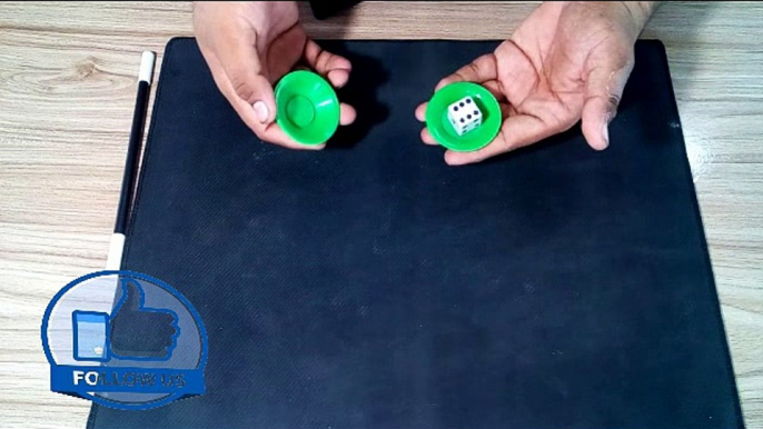 Magic UFO Dice Puzzle Kid Toy Educational Toy Air Space Flying Floating Magic Tricks Magic Revealed)جادو کا کرتب