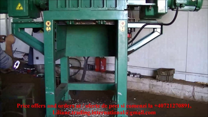 DSSH-LTI-30 Shredder lemn - Double shaft shredder - Wood chopper - Sinc Nations