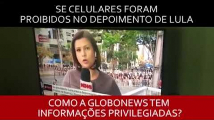 Lava Jato vaza informações sobre depoimento de Lula à GloboNews