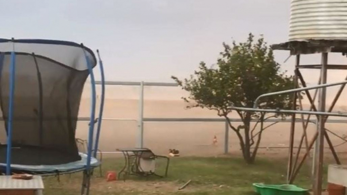 Dust Storm Ravages Drought-Stricken Tamworth