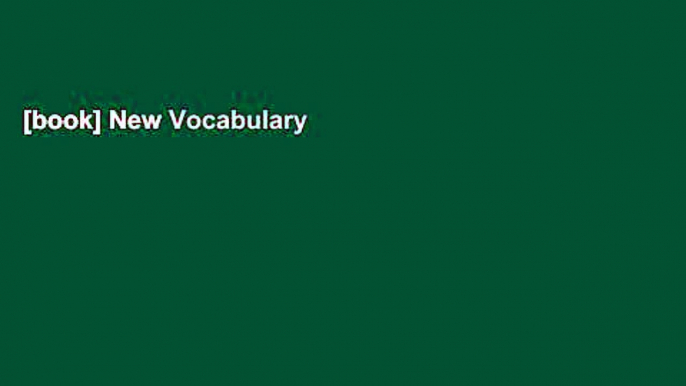 [book] New Vocabulary Workshop ??2013 Common Core Enriched Edition, TE Edition, Level C (Grade 8)