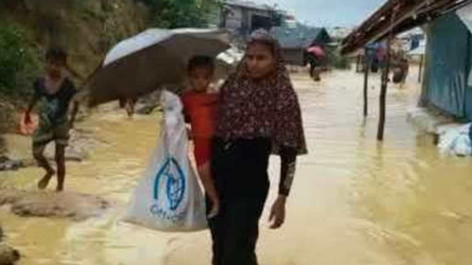 Monsoon Rains Cause Flooding, Landslides in Cox's Bazar