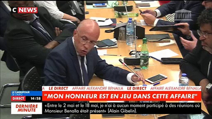 Affaire Benalla - Accrochage  entre Eric Ciotti (LR) et la Présidente de la commission d'enquête (LREM)