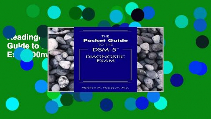 Readinging new The Pocket Guide to the DSM-5 Diagnostic Exam D0nwload P-DF