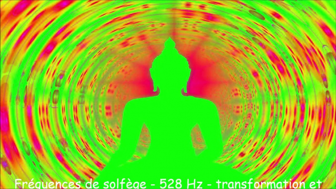 Fréquences de solfège - 528 Hz - transformation et miracles (réparation de l'ADN) - une heure