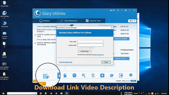 Glary Utilities 5.102.0.124 Key