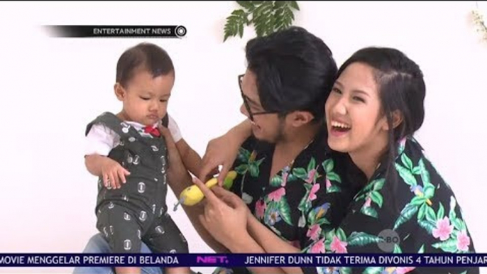 Pasangan Tamara Tyasmara & DJ Angger Gelar Photoshoot Dengan Sang Anak