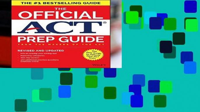 About For Books  The Official ACT Prep Guide, 2018: Official Practice Tests + 400 Bonus Questions