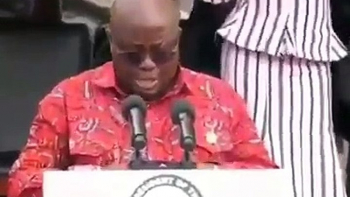 Ghana President Nana Akufo-Addo reacts to viral video of a policeman beating a nursing mother