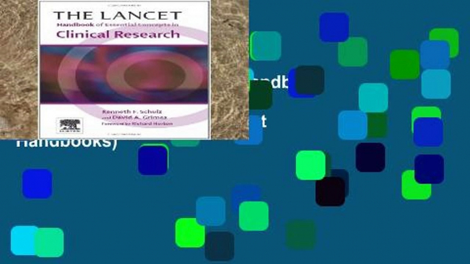 Access books The Lancet Handbook of Essential Concepts in Clinical Research (The Lancet Handbooks)