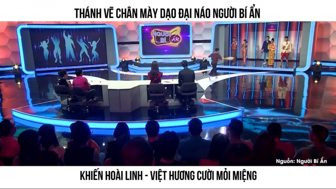 Thánh vẽ chân mày dạo đại náo Người Bí Ẩn  khiến Hoài Linh - Việt Hương cười mỏi miệng