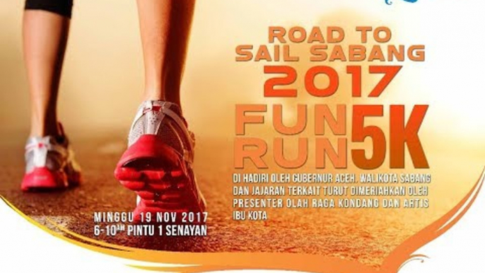 Live Streaming Fun Run Road to Sail Sabang 2017 WaGub Aceh dan WaGub DKI di FX Sudirman - Sesi 2