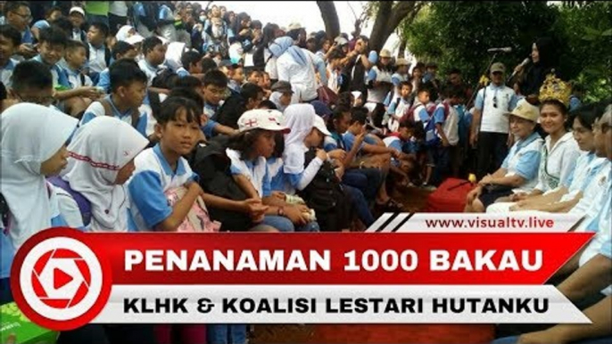 Kementerian Lingkungan Hidup dan Kehutanan bersama KLH Tanam 1.000 Pohon Bakau