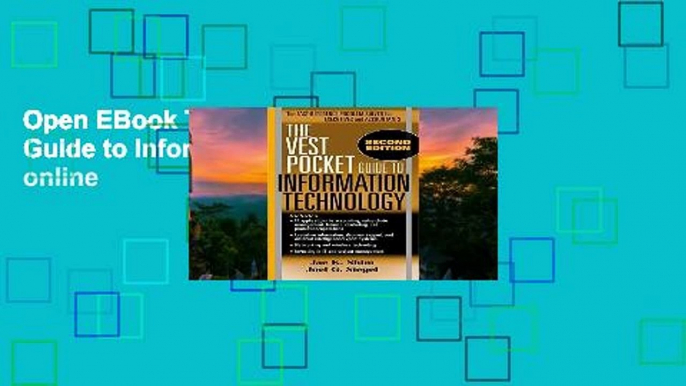 Open EBook The Vest Pocket Guide to Information Technology online