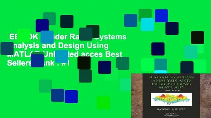 EBOOK Reader Radar Systems Analysis and Design Using MATLAB Unlimited acces Best Sellers Rank : #1