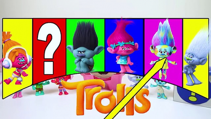 Trolls Movie Piggy Bank Game Learn Colors and Learn Counting with Paw Patrol | Ellie Spark