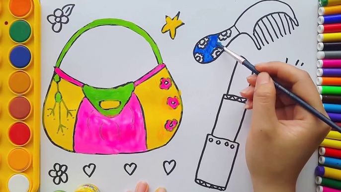 Coloring Jewelry and Teach Drawing to Kids | Art Video for Children