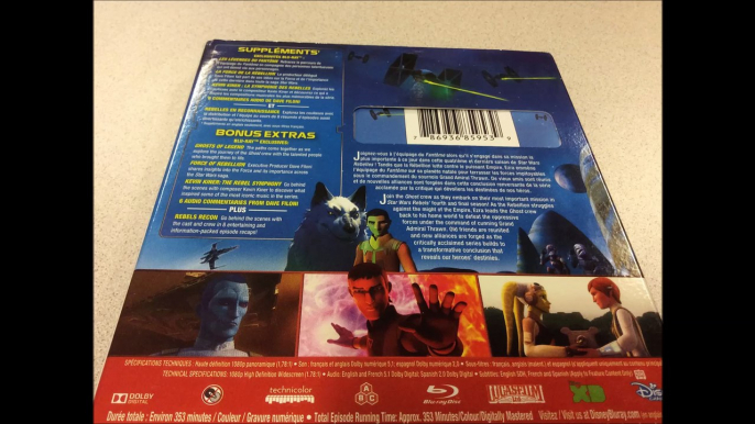 Critique du coffret Star Wars Rebels: Complete Season Four en format Blu-ray