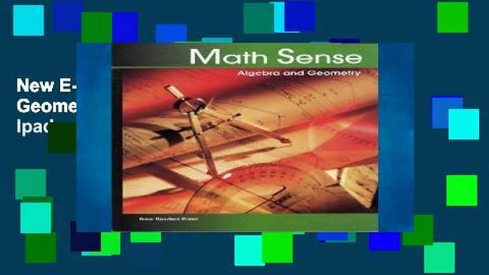 New E-Book Algebra and Geometry (Math Sense) For Ipad