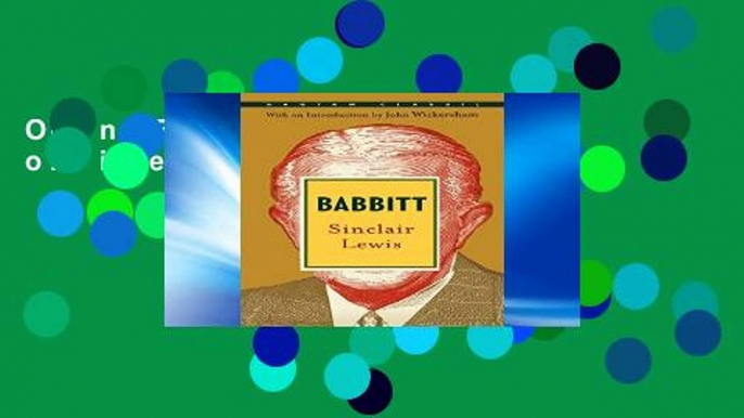 Open Ebook Babbitt online