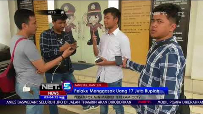 Perampok Minimarket Terekam CCTV-NET5