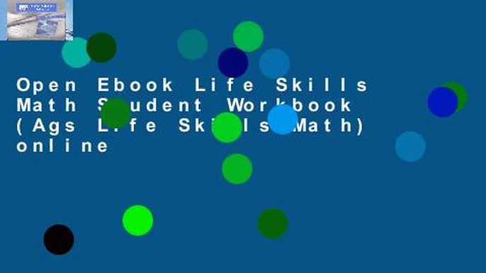 Open Ebook Life Skills Math Student Workbook (Ags Life Skills Math) online