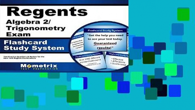 Reading Online Regents Algebra 2/Trigonometry Exam Flashcard Study System: Regents Test Practice