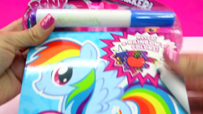 My Little Pony Imagine Ink Rainbow Color Pen Art Book with Surprise Pictures Cookieswirlc