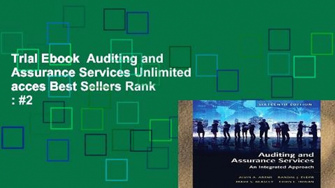 Trial Ebook  Auditing and Assurance Services Unlimited acces Best Sellers Rank : #2