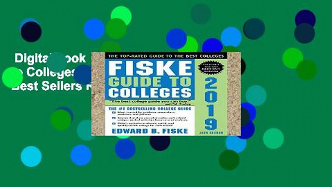 Digital book  Fiske Guide to Colleges 2019 Unlimited acces Best Sellers Rank : #5