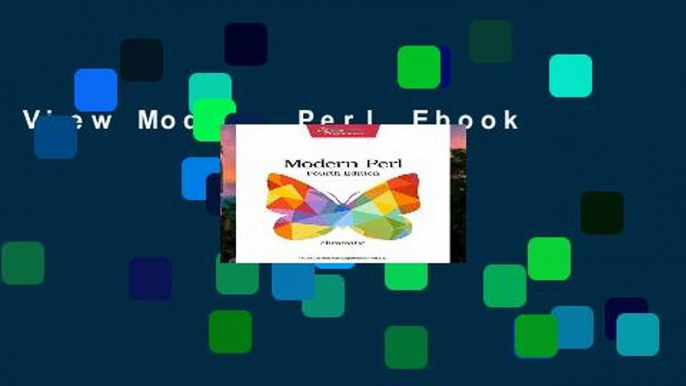 View Modern Perl Ebook