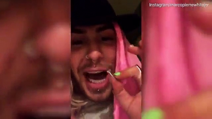 Marco Pierre White Jr proposes to his girlfriend