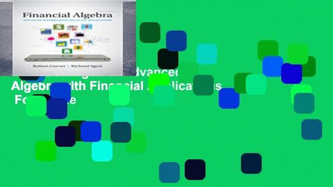 Trial New Releases  Financial Algebra: Advanced Algebra with Financial Applications  For Kindle