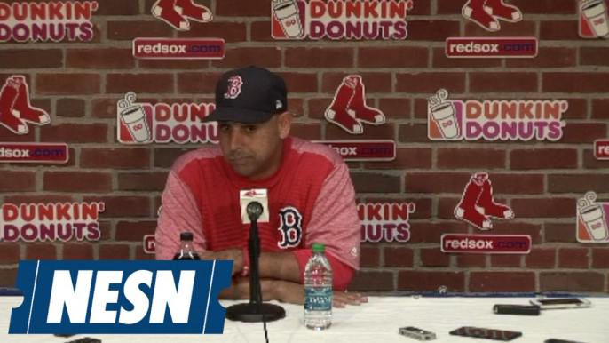 Alex Cora on the Red Sox sweeping the Yankees at Fenway