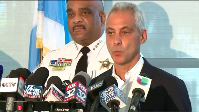 Chicago Mayor, Police Superintendent Speak Out After 12 Killed, 63 Wounded